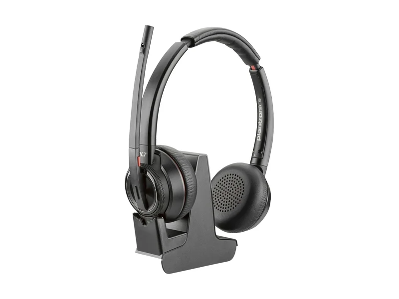 Poly Savi 8220 Office Stereo Wireless DECT Headset with ANC (7S4B5AA)