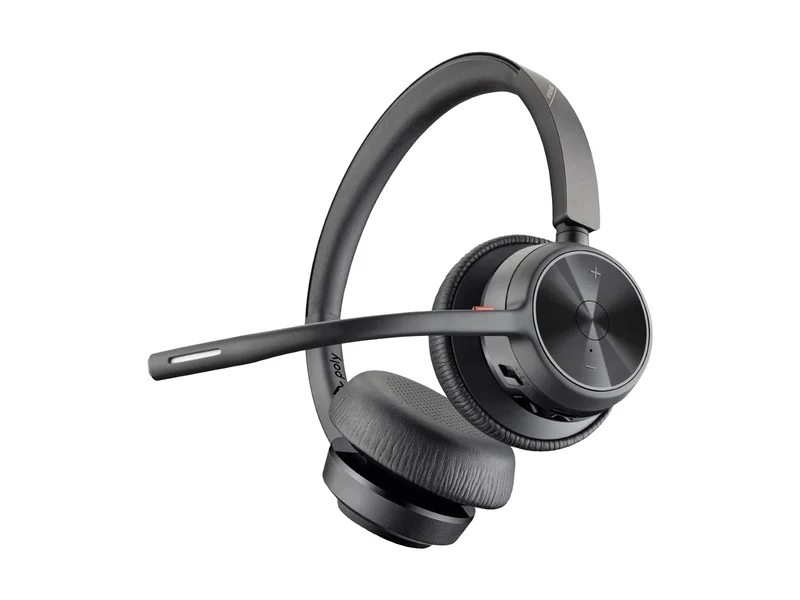 Poly Voyager 4320 UC Stereo Bluetooth Headset with BT700 & Charging Stand (77Y99AA)