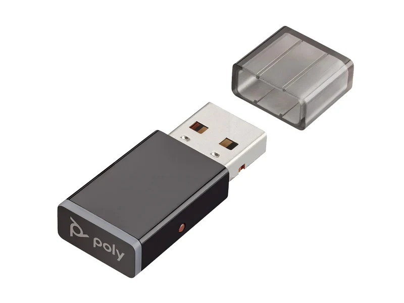 Poly Savi 8210 UC Mono Wireless DECT Headset with USB-A Adapter (77T29AA)