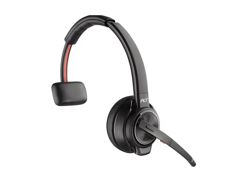 Poly Savi 8210 UC Microsoft Teams Mono DECT Headset with USB-A Adapter (77T31AA)
