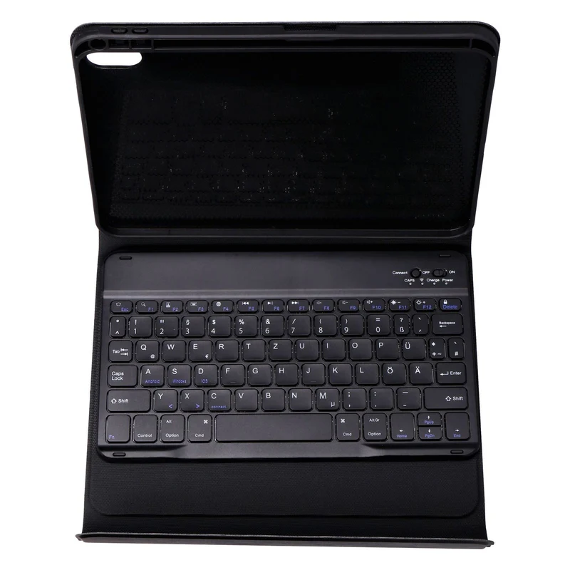 DEQSTER Slim Combo Keyboard kompatibel iPad 10.9 (10 Gen) schwarz