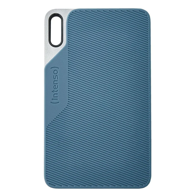 Intenso Lesen/Schreiben bis zu 500 MB/s/1TB USB Typ-C 3.2 Gen 1 (3.1 Gen 1) Blau, Grau