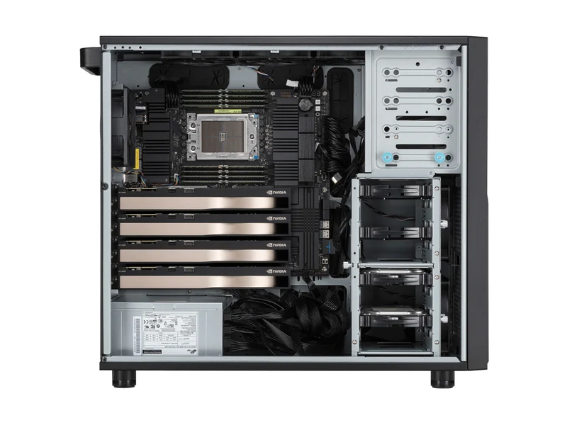 Asus ExpertCenter Pro ET900A X9 Workstation | Ryzen Threadripper PRO 9955WX @ 5.4GHz | 16-Core | 128GB DDR5 ECC | 5TB NVMe M.2(4TB+1TB) | Dual 10GbE LAN | 2000W Palatinum PSU