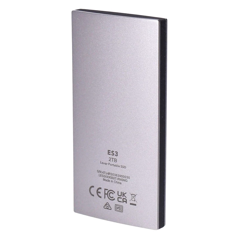 Lexar ES3 ext. Portable SSD 2TB grau