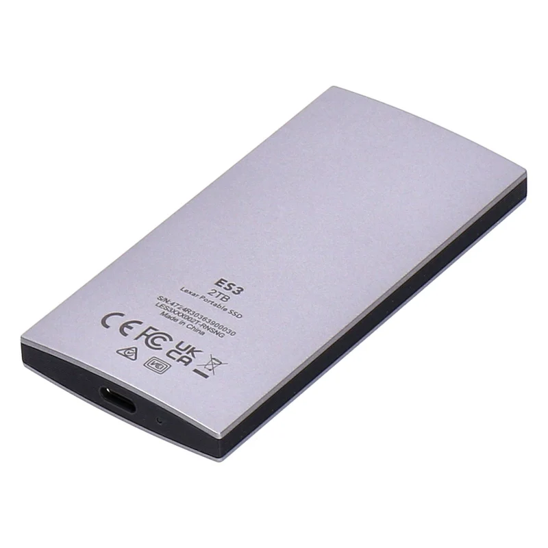Lexar ES3 ext. Portable SSD 2TB grau