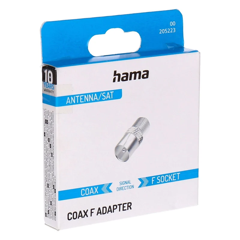 Hama 00205223 Koaxialstecker F-Typ 1 Stück(e)