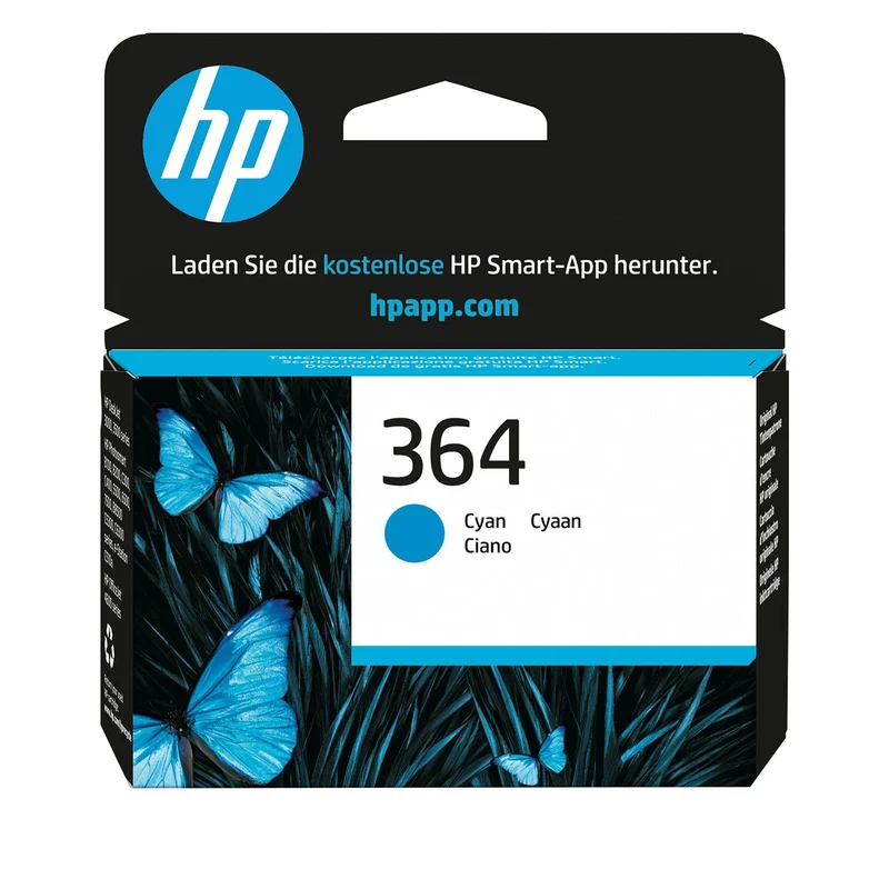 HP 364 Tintenp. CB318EE cyan