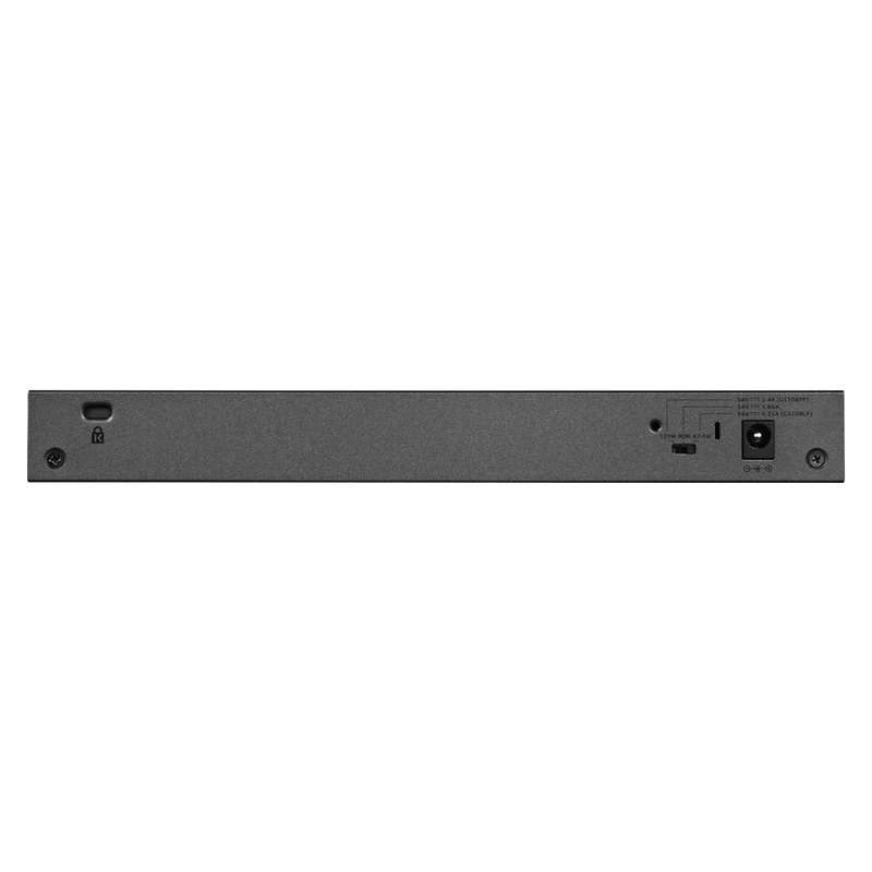 NETGEAR GS108LP Unmanaged Gigabit Ethernet (10/100/1000) Power over Ethernet (PoE) 1U