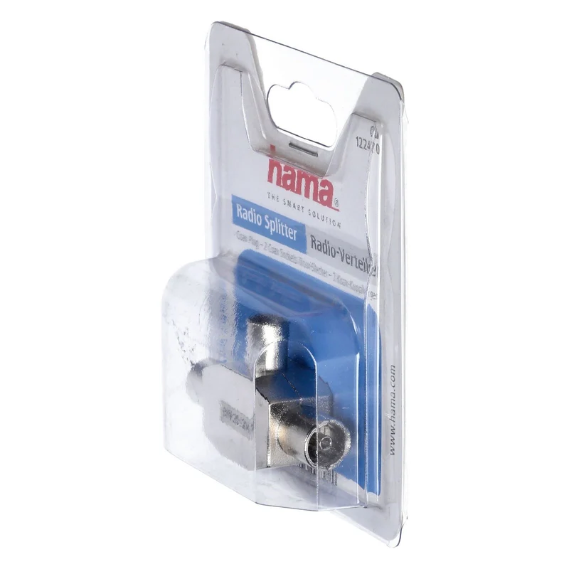 Hama Radio Splitter 2 Koax Kupplungen