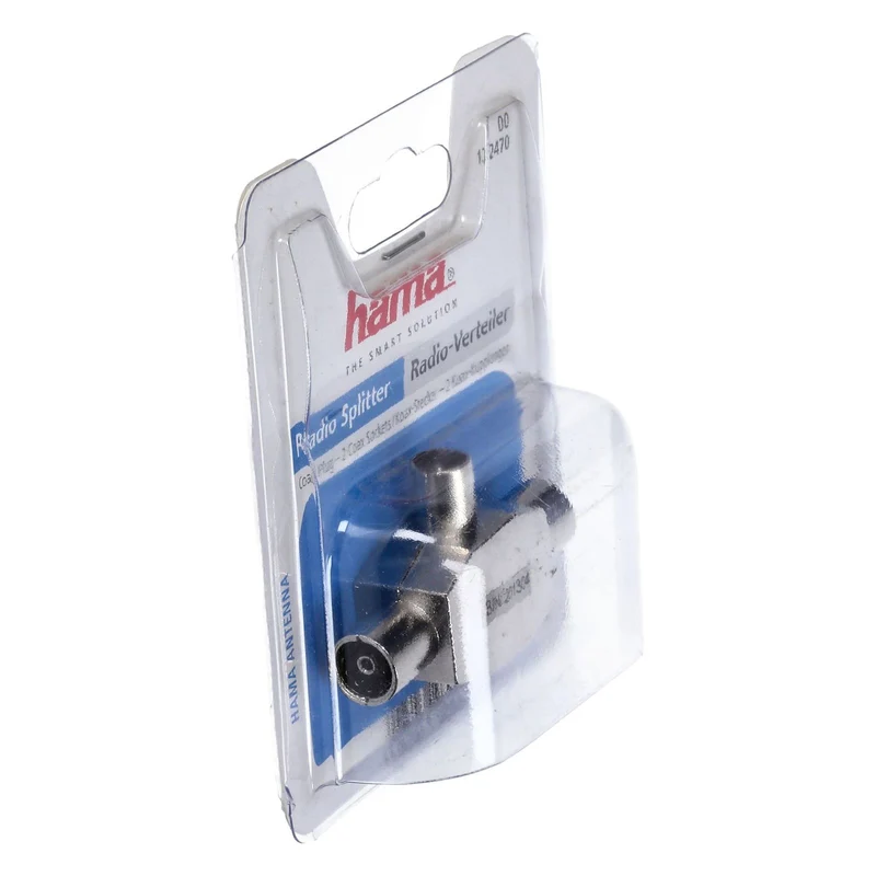 Hama Radio Splitter 2 Koax Kupplungen