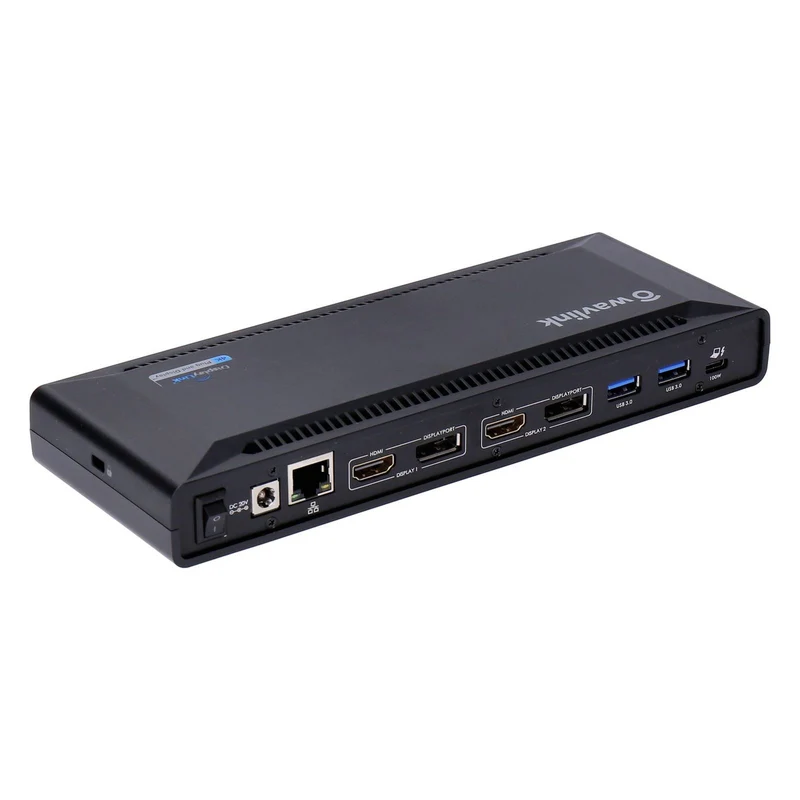 WAVLINK USB-C-Dockingstation Dual-Monitor, 100-W-A