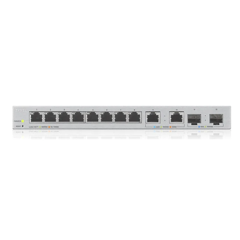 Zyxel XGS1210-12-ZZ0102F Netzwerk-Switch Managed Gigabit Ethernet (10/100/1000) Grau
