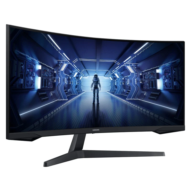 Samsung Odyssey C34G55TWWP 86,4 cm (34 Zoll) 3440 x 1440 Pixel UltraWide Dual Quad HD LED Schwarz