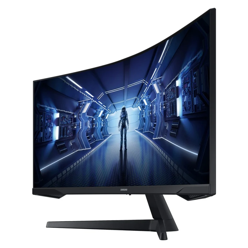 Samsung Odyssey C34G55TWWP 86,4 cm (34 Zoll) 3440 x 1440 Pixel UltraWide Dual Quad HD LED Schwarz