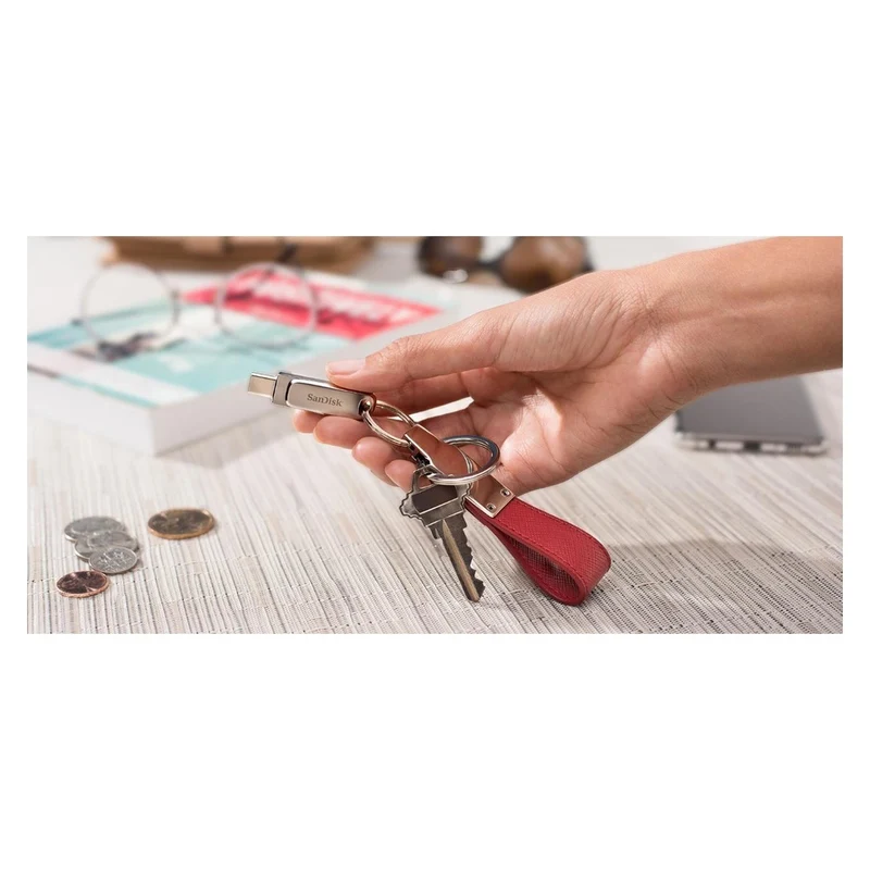 SanDisk Ultra Dual Drive Luxe USB-Stick 512 GB USB Type-A / USB Type-C 3.2 Gen 1 (3.1 Gen 1)