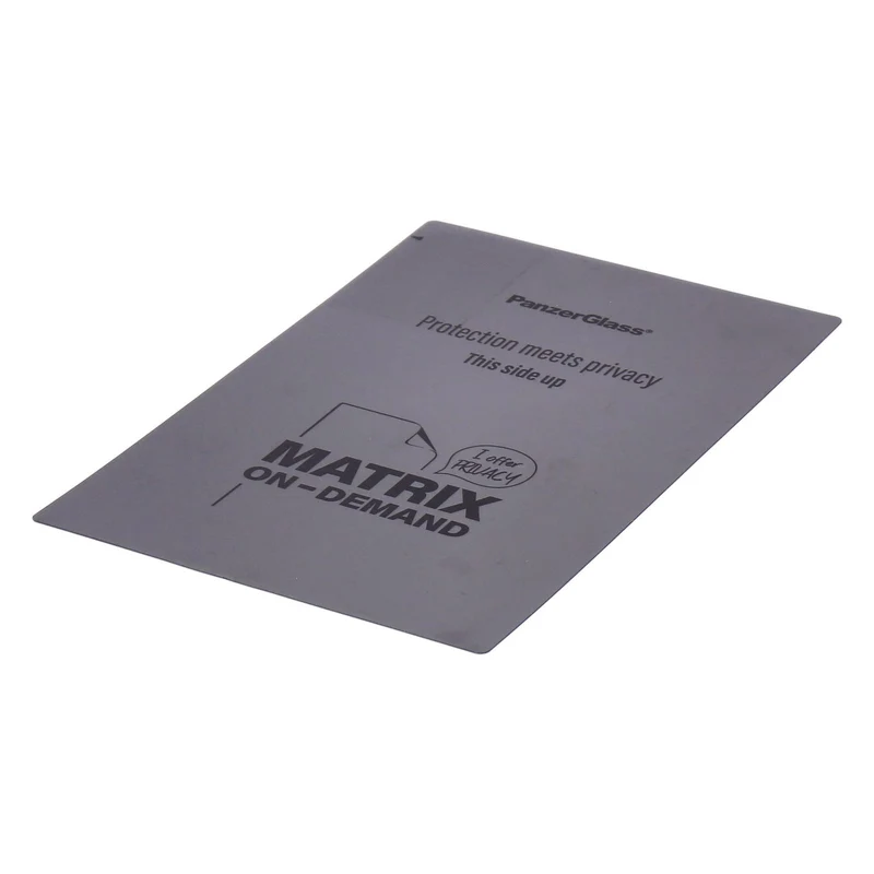 PanzerGlass Matrix On Demand Privacy Folie 120 x 180mm Displayfolie