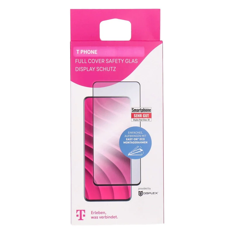 Displex Displayschutz T Phone Full Cover Sicherheitsglas