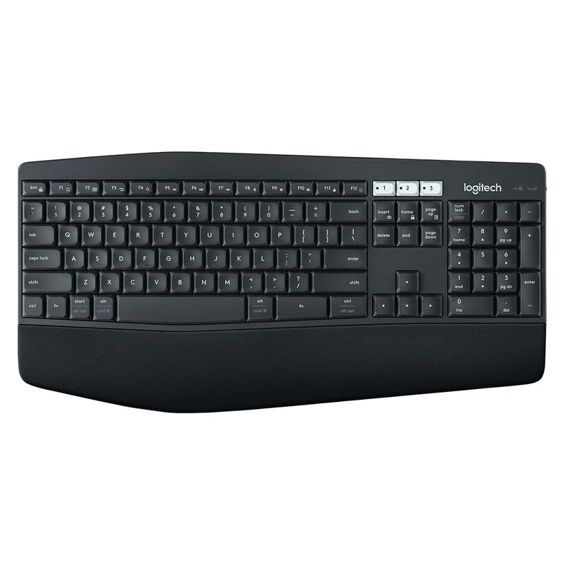Logitech MK850 Performance Tastatur Maus enthalten RF Wireless + Bluetooth QWERTZ Deutsch Schwarz