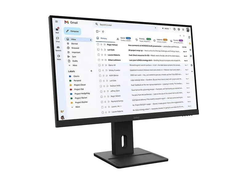 Lenovo ThinkVision E27-40 27" Full HD 1920 x 1080 Color Display Monitor (64BCMAR4US)