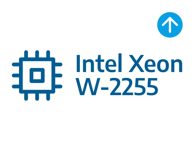 Upgrade CPU to Intel Xeon W-2255 @ 4.5GHz 10-Core