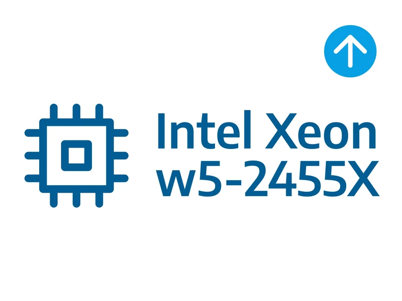 Upgrade CPU to Intel Xeon w5-2455X @ 4.6GHz 12-Core