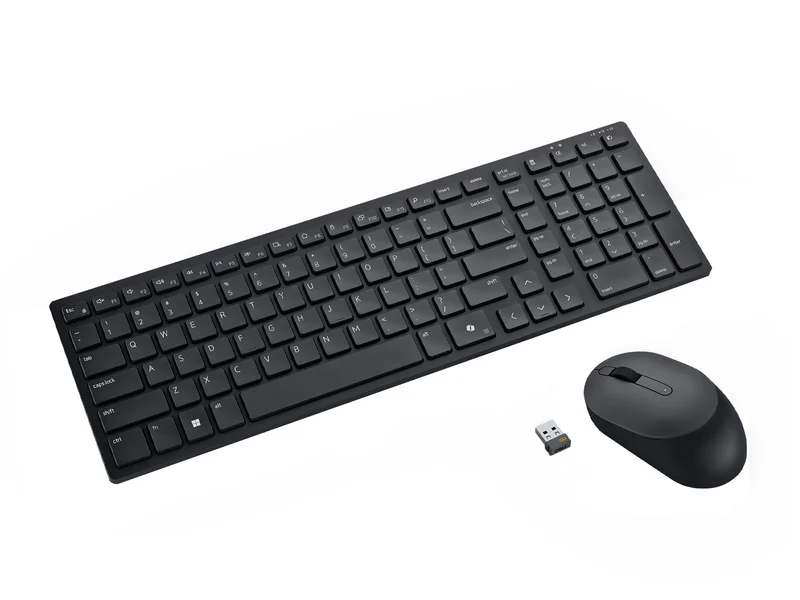 Dell Pro Compact Silent Wireless Keyboard and Mouse Combo (KM555)