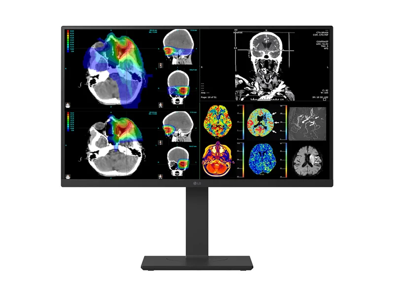LG 27" 27HS713C Fusion 8MP 4K Clinical Review Medical DICOM Display Monitor
