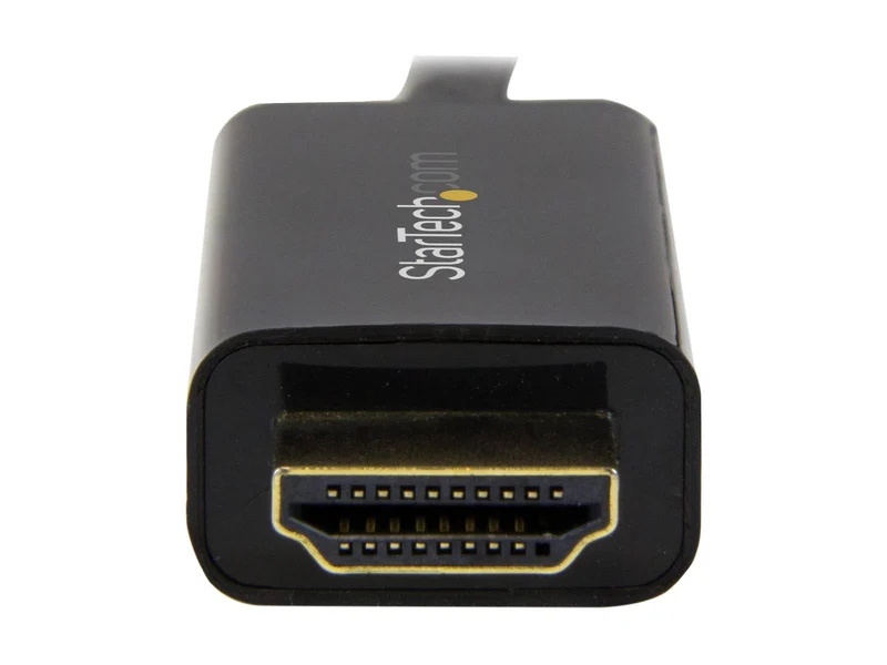 StarTech.com DisplayPort to HDMI 4K Adapter Cable 6.5ft (DP2HDMM2MB)
