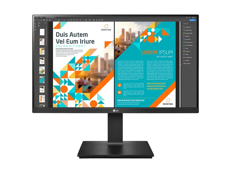 LG 24BP55Q 24" QHD 2560 x 1440 Color IPS Display Monitor (24BP55Q-B)