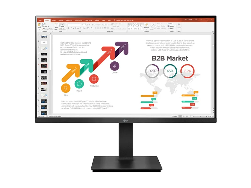 LG 27BP450Y-I 27" Full HD 1920 x 1080 Color IPS Display Monitor (27BP450Y)