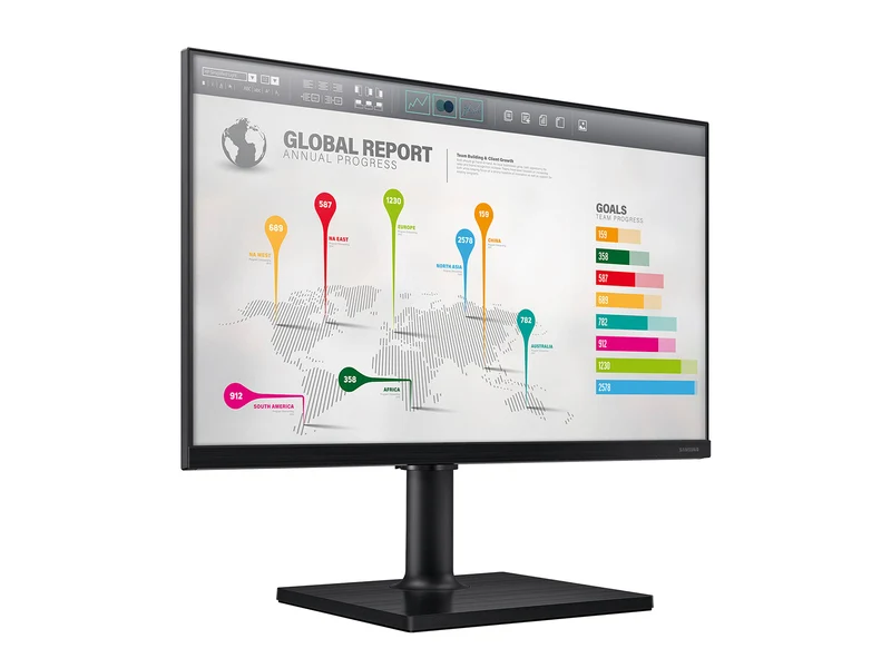 Samsung Business Class FT45 27" Full HD 1920 x 1080 Color Display Monitor (F27T450FQN)