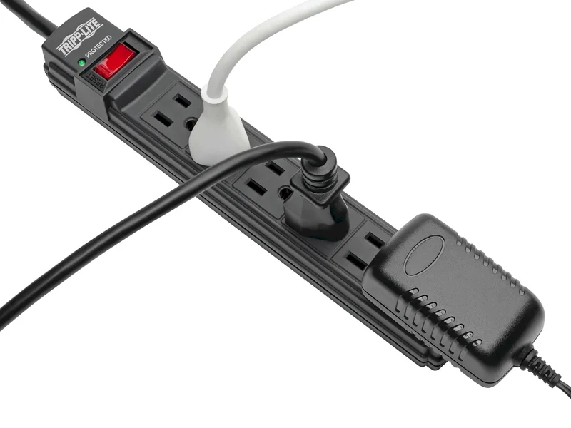 Tripp Lite TLP6B 6-Outlet Surge Protector 6 ft. Cord (TLP6B)