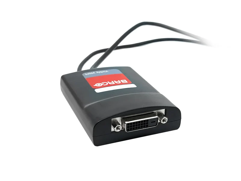 Barco DisplayPort DP to Dual-Link DVI-D Adapter Dongle Converter 330Hz. Up to 2800 x 2100 (K9305105)