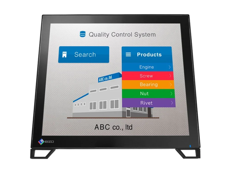Eizo FlexScan T1781 1280 x 1024 17" Color LCD Touch Panel Display Monitor (T1781TL-BK)
