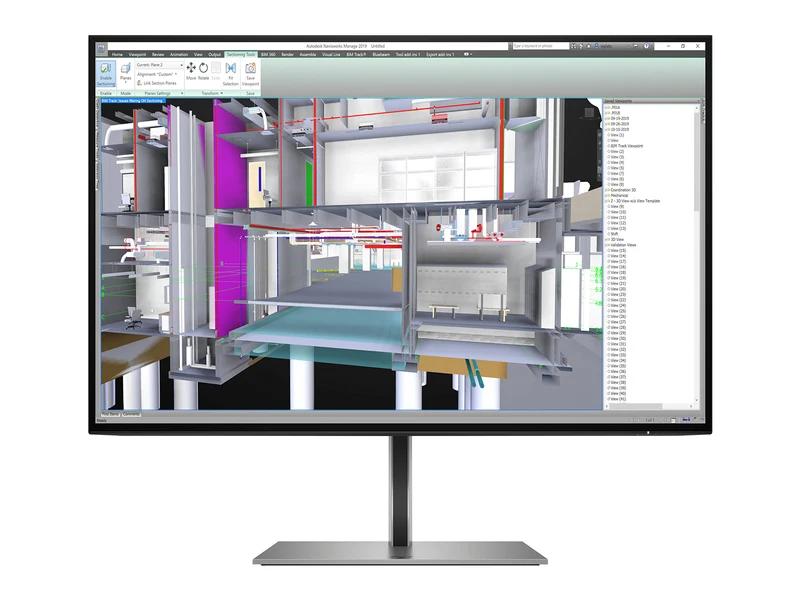 HP Z24u G3 24" WUXGA 1920 x 1200 Color Display Monitor (1C4Z6AA#ABA)