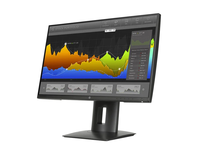 HP Z25n 25" WQHD 2560 x 1440 IPS Display Monitor (K7C01A8#ABA)