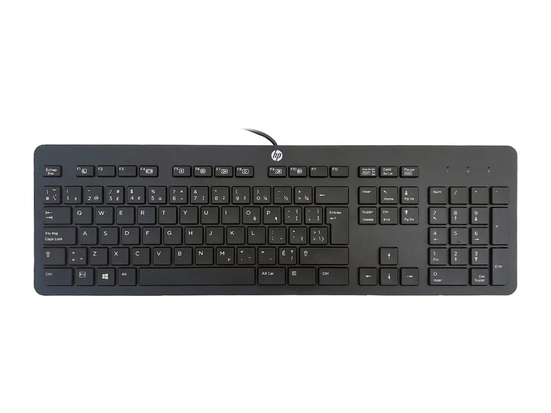 HP USB Slim Wired Keyboard (BTH48AT#ABA)